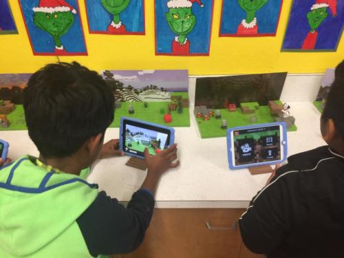 Creating stop-motion videos with our iPads